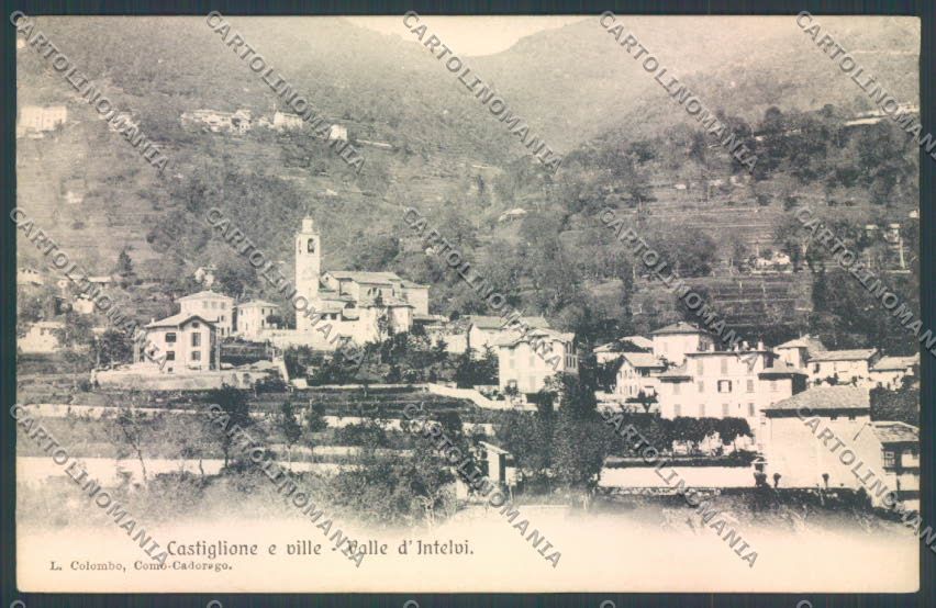 Como Castiglione d'Intelvi cartolina ZQ2000 – fronte