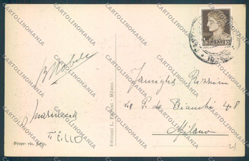 Como Castiglione d'Intelvi cartolina ZQ2001 – retro