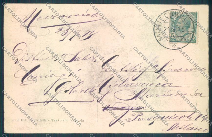 Como Dizzasco Muronico cartolina ZQ2015 – retro