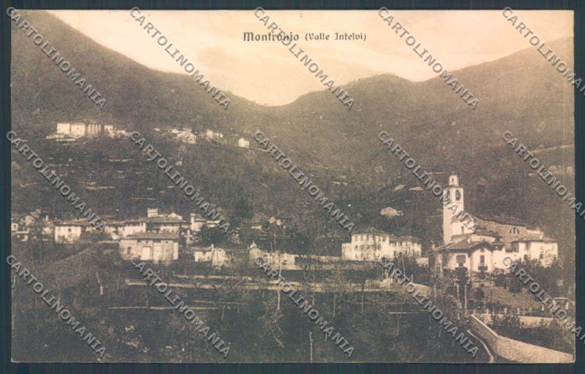 Como Montronio Montronio cartolina ZQ2020 – fronte