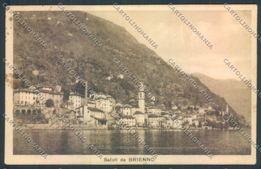 Como Brienno cartolina ZQ2022 – fronte