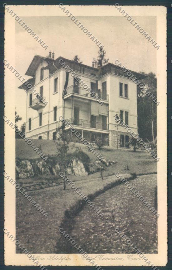 Como Monte Olimpino Castel Carnasino cartolina ZQ2028 – fronte