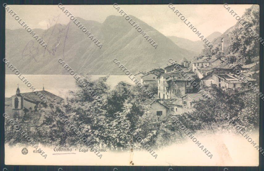 Como Colonno cartolina ZQ2041 – fronte