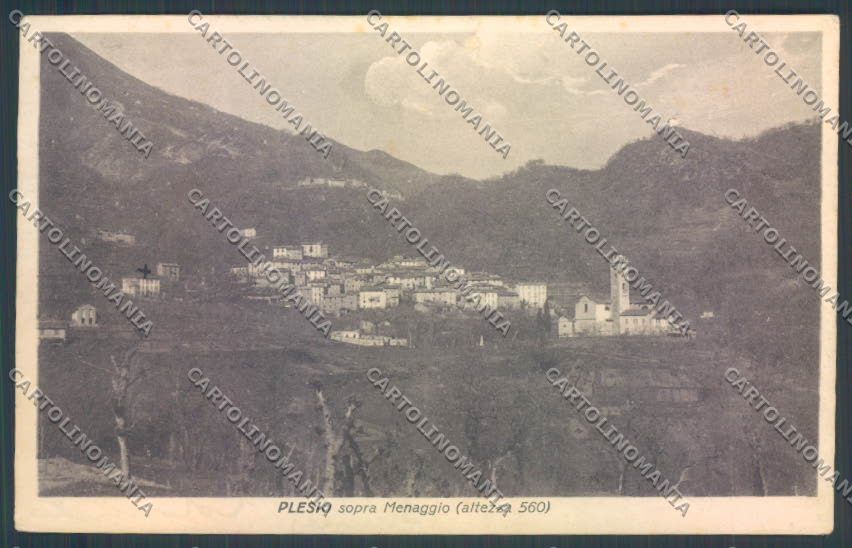 Como Plesio cartolina ZQ2046 – fronte