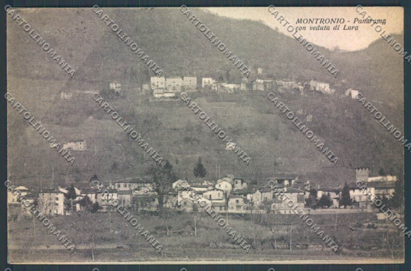 Como Montronio Lura cartolina ZQ2071 – fronte