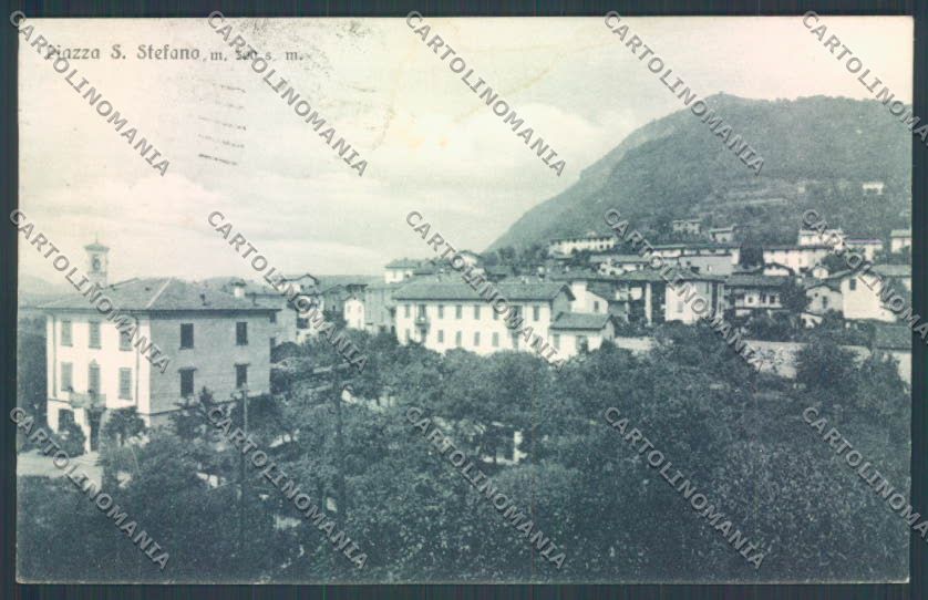 Como Cernobbio Piazza Santo Stefano cartolina ZQ2076 – fronte