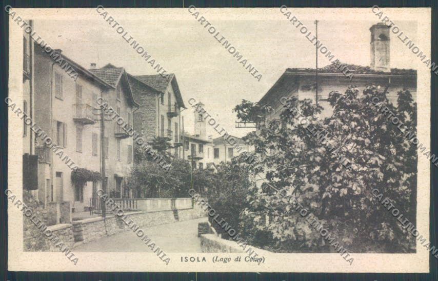 Como Ossuccio Isola Comacina cartolina ZQ2080 – fronte