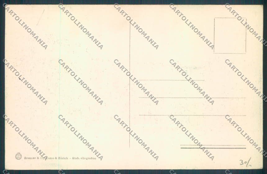 Como Quercino cartolina ZQ2085 – retro