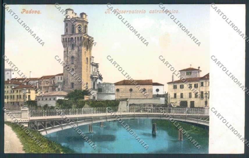 Padova Città Osservatorio Astronomico cartolina ZQ2089 – fronte
