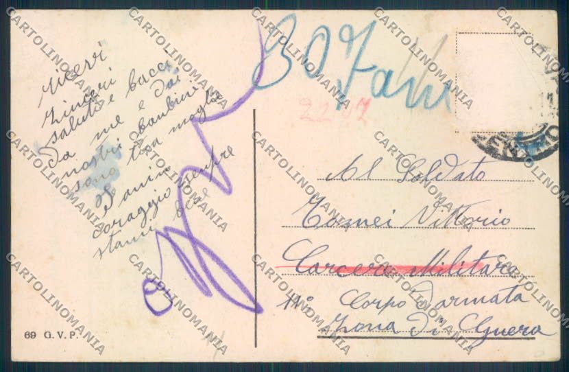 Padova Città Saluti da cartolina ZQ2097 – retro
