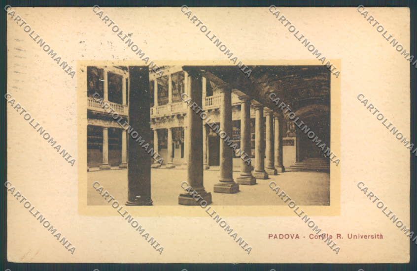 Padova Città Università cartolina ZQ2124 – fronte