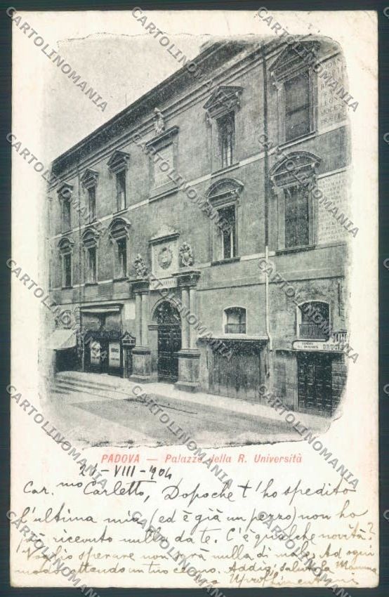 Padova Città Università cartolina ZQ2125 – fronte