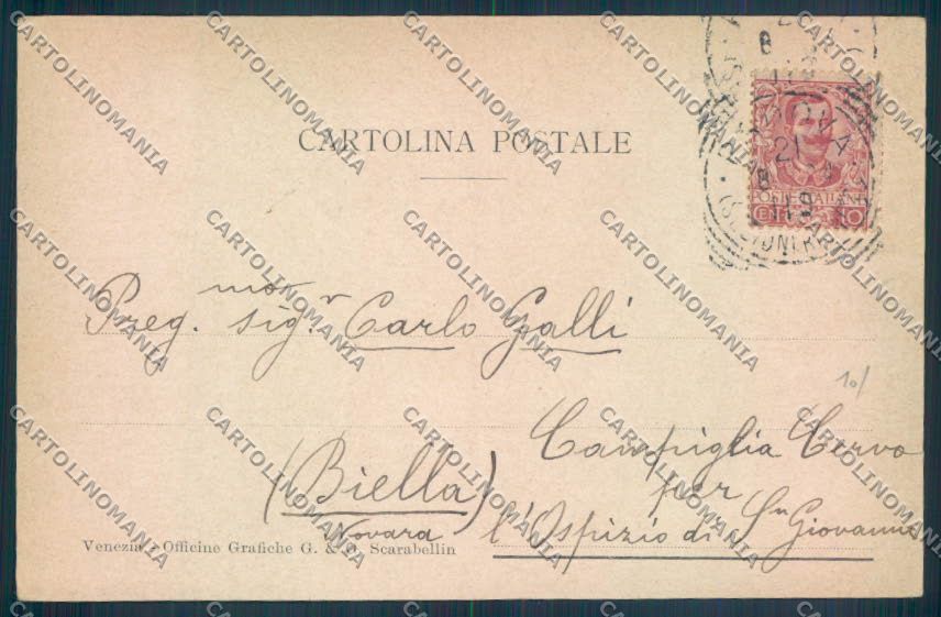Padova Città Università cartolina ZQ2125 – retro