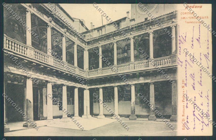 Padova Città Università cartolina ZQ2130 – fronte