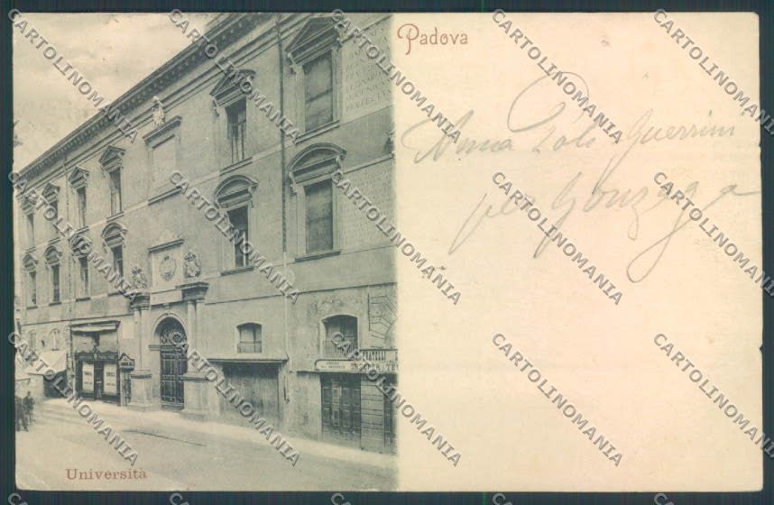Padova Città Università cartolina ZQ2131 – fronte