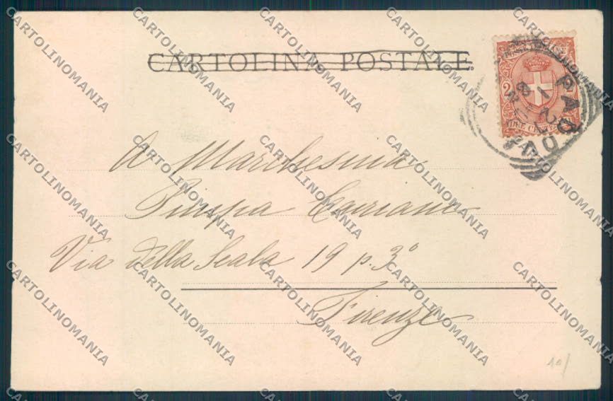 Padova Città Università cartolina ZQ2131 – retro