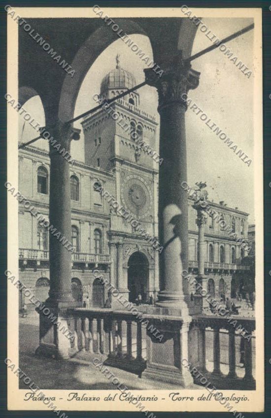 Padova Città Orologio cartolina ZQ2140 – fronte