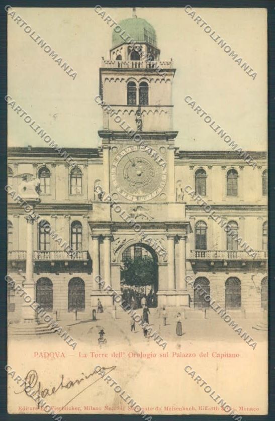 Padova Città Orologio cartolina ZQ2143 – fronte