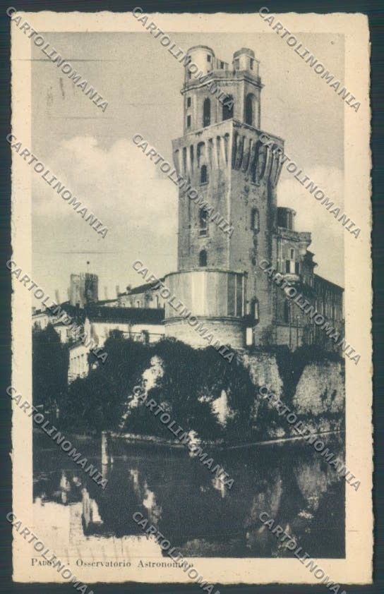 Padova Città Osservatorio Astronomico cartolina ZQ2147 – fronte
