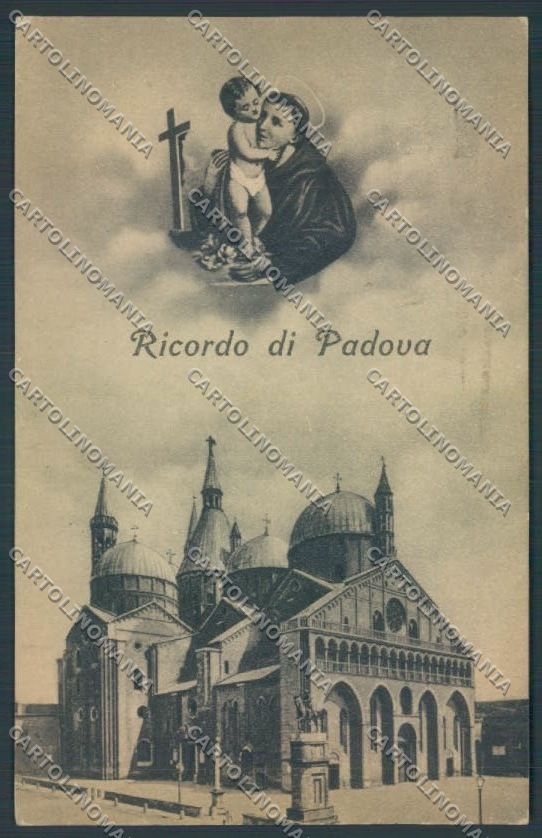 Padova Città Antonio da Padova cartolina ZQ2166 – fronte