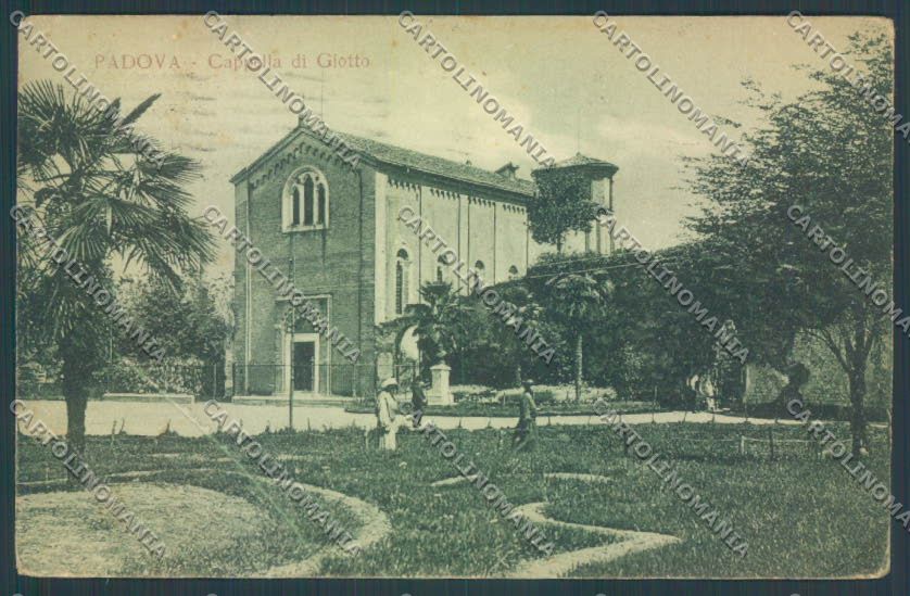 Padova Città Giotto PIEGHINE cartolina ZQ2190 – fronte