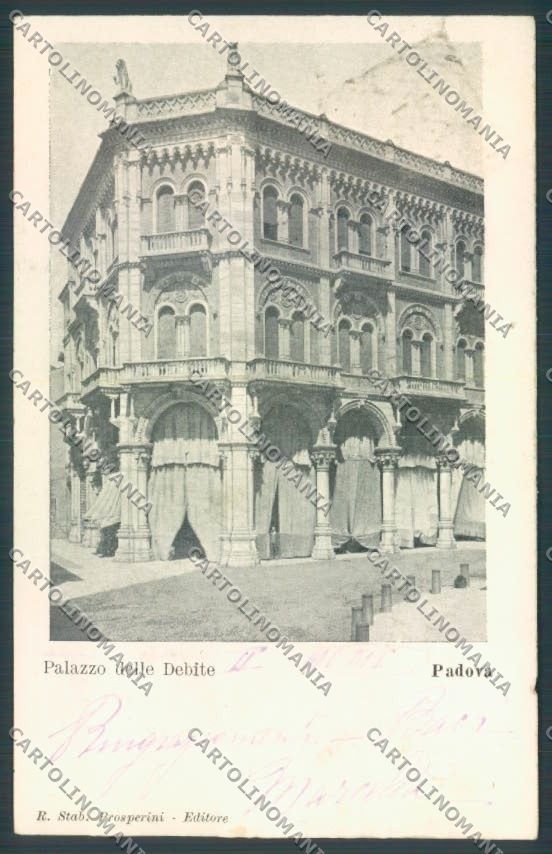Padova Città FORO cartolina ZQ2193 – fronte