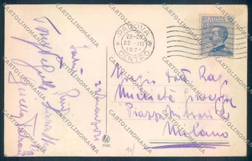 Padova Città cartolina ZQ2197 – retro