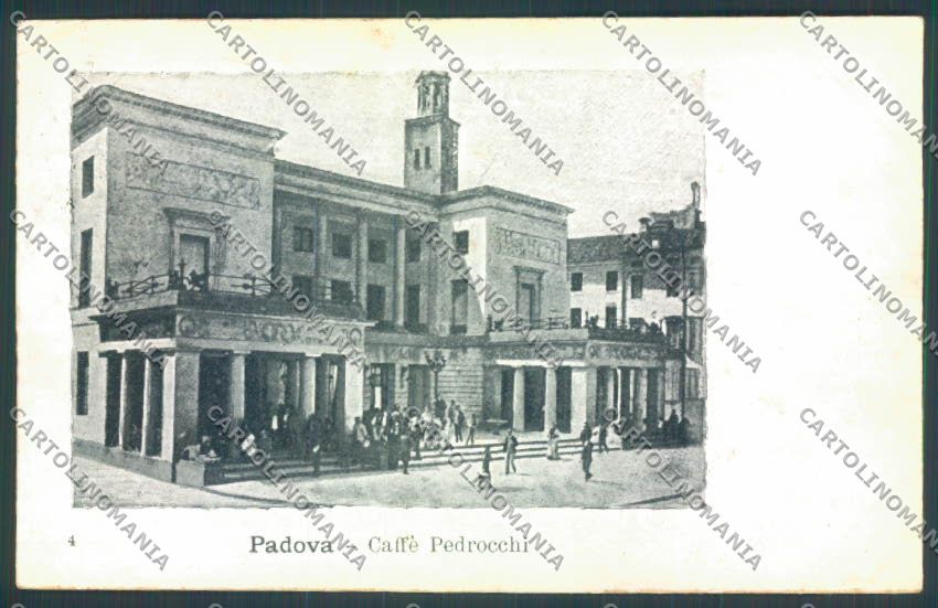 Padova Città Pedrocchi PIEGHINA cartolina ZQ2264 – fronte