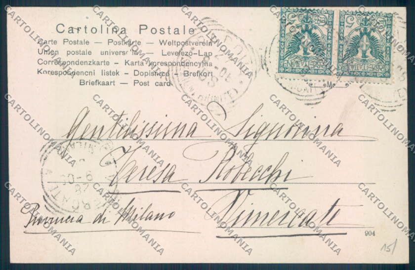 Padova Città Pedrocchi cartolina ZQ2266 – retro