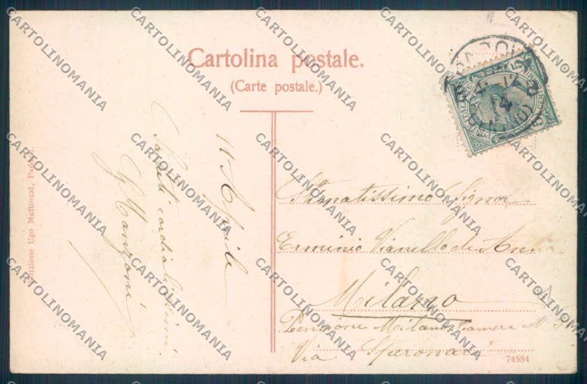 Padova Città Pedrocchi cartolina ZQ2269 – retro