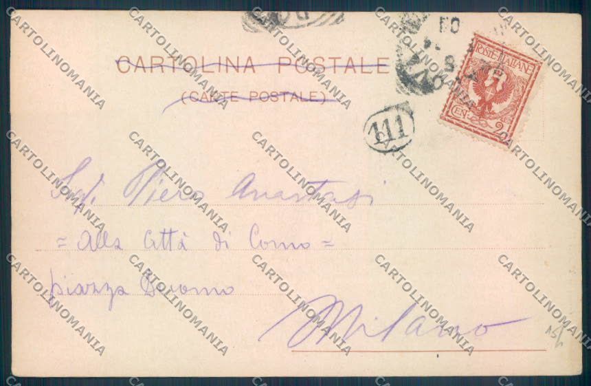 Padova Città Pedrocchi cartolina ZQ2270 – retro