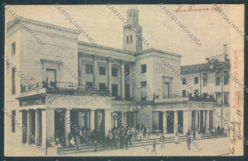Padova Città Pedrocchi PIEGHINA cartolina ZQ2272 – fronte