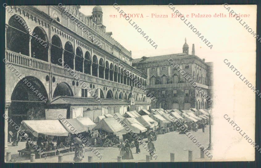 Padova Città Mercato cartolina ZQ2275 – fronte