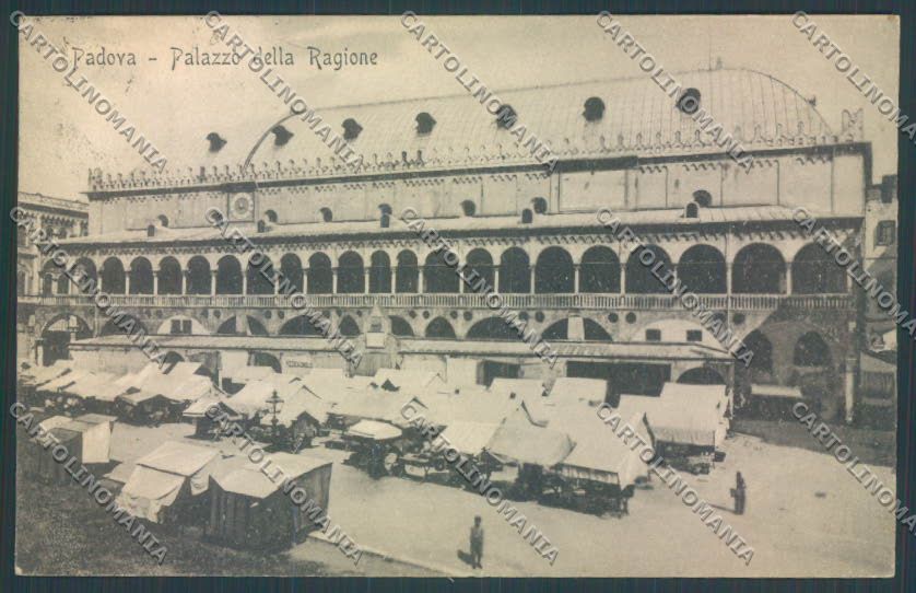 Padova Città Mercato cartolina ZQ2280 – fronte