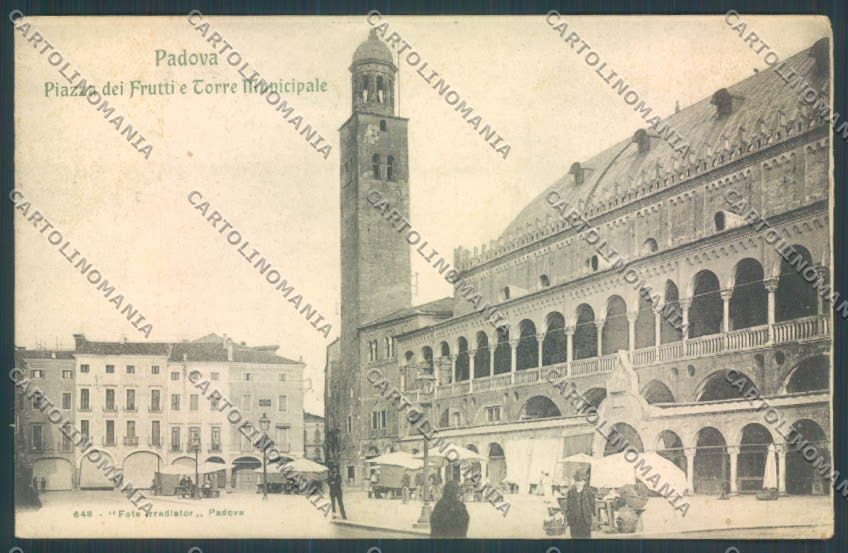 Padova Città Mercato cartolina ZQ2281 – fronte