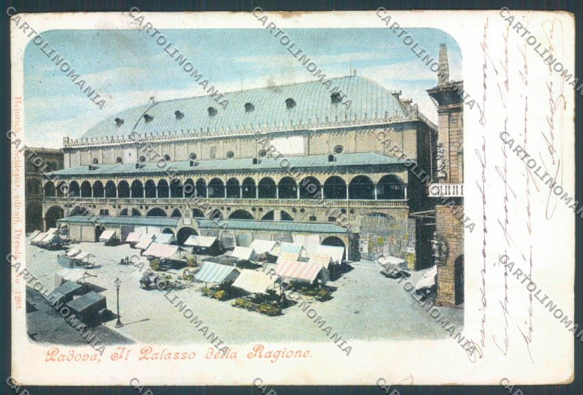 Padova Città Mercato STRAPPINO cartolina ZQ2282 – fronte