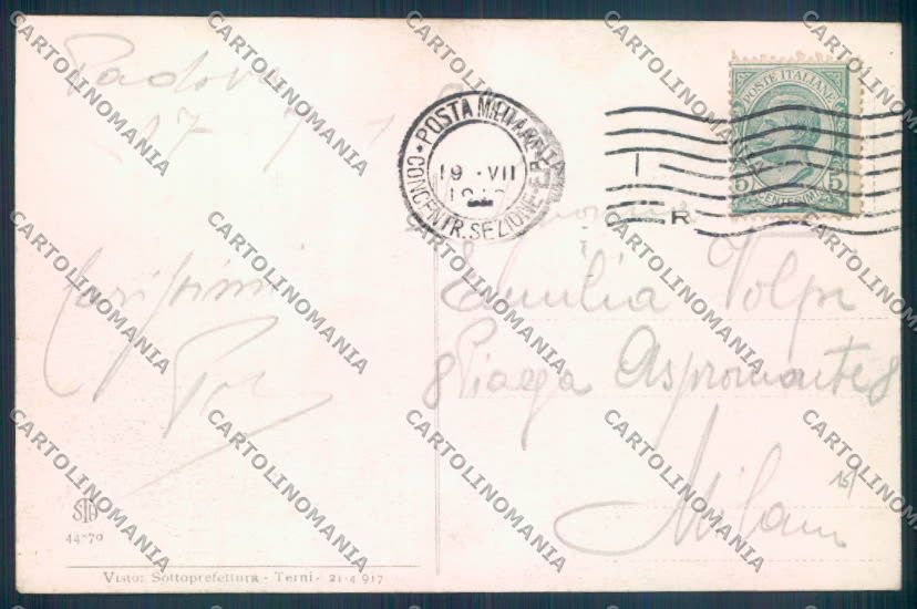 Padova Città Osservatorio Astronomico cartolina ZQ2295 – retro