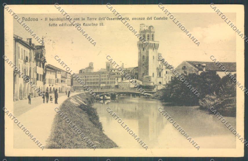 Padova Città Osservatorio Astronomico STRAPPINO cartolina ZQ2298 – fronte