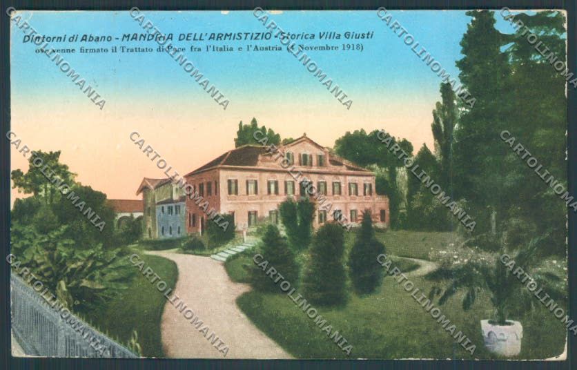 Padova Città Armistizio Mandria cartolina ZQ2314 – fronte