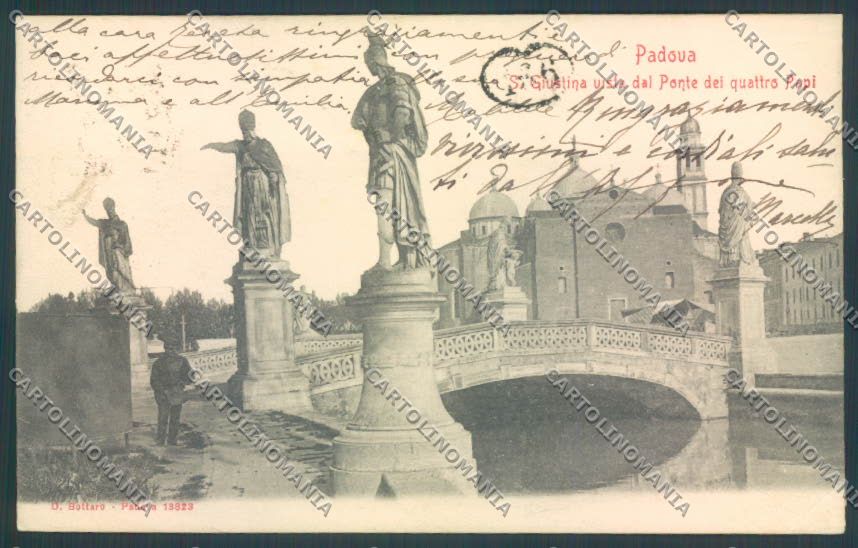 Padova Città PIEGA cartolina ZQ2326 – fronte