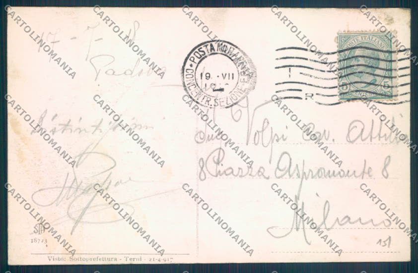 Padova Città cartolina ZQ2343 – retro