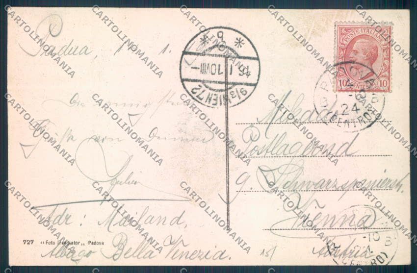 Padova Città cartolina ZQ2348 – retro
