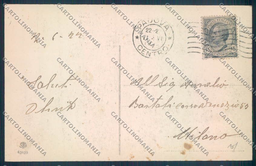 Padova Città cartolina ZQ2349 – retro