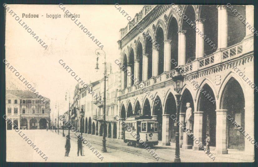 Padova Città Tram cartolina ZQ2358 – fronte
