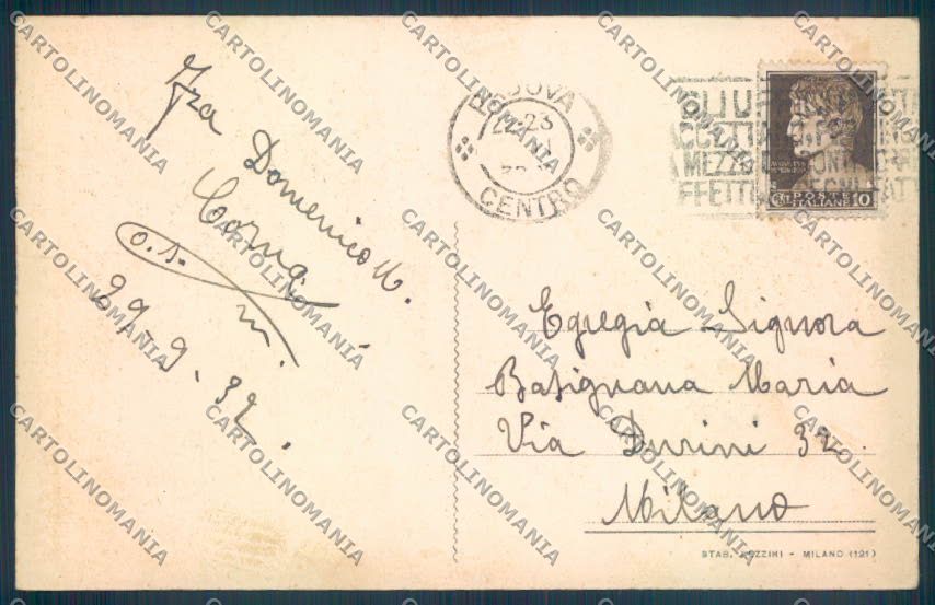 Padova Città Antonio da Padova cartolina ZQ2359 – retro