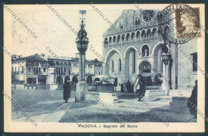 Padova Città Antonio da Padova PIEGHINA cartolina ZQ2362 – fronte