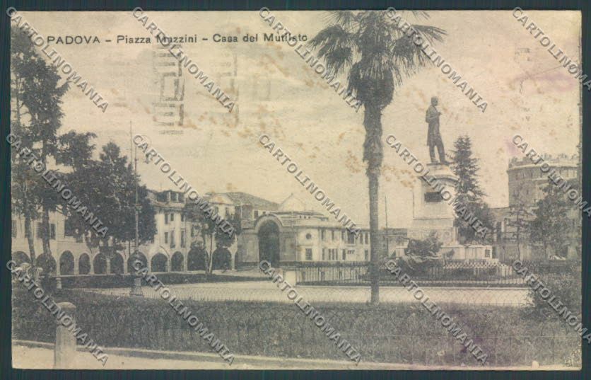 Padova Città TRACCE UMIDO cartolina ZQ2366 – fronte