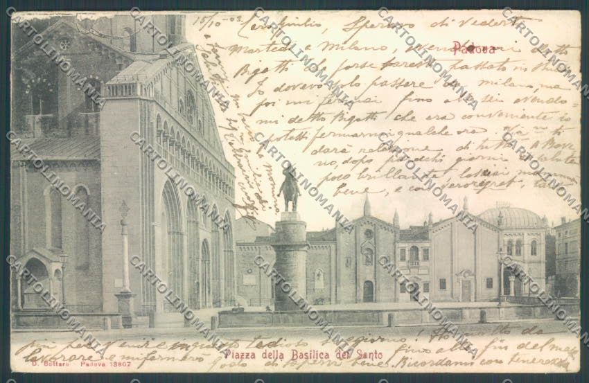 Padova Città Antonio da Padova cartolina ZQ2370 – fronte