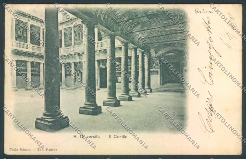 Padova Città Università cartolina ZQ2372 – fronte