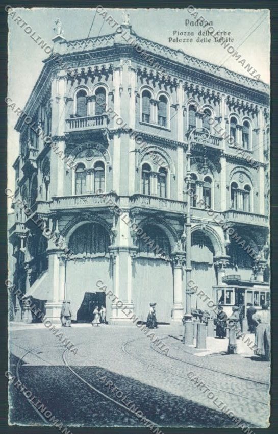 Padova Città Tram cartolina ZQ2374 – fronte